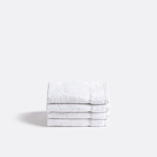 Set van 4 gastendoekjes in badstof 600 g/m², Zavara