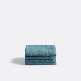 Set van 4 gastendoekjes in badstof 600 g/m², Zavara