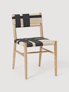 Houten stoel Mani van essenhout