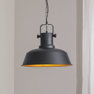 ROYALTECH Hanglamp Orema, zwart, Ø 40 cm, metaal, E27