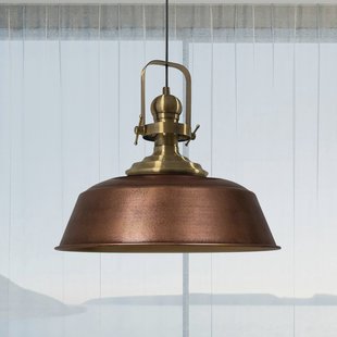 ROYALTECH Hanglamp Marei, gebrand koper, Ø 40 cm, metaal, E27