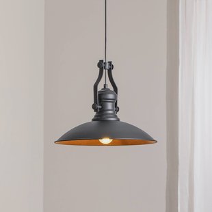 ROYALTECH Fimda hanglamp, zwart, Ø 41 cm, metaal, E27