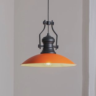 ROYALTECH Fimda hanglamp, oranje, Ø 41 cm, metaal, E27