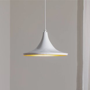 ROYALTECH Hanglamp Genisy, wit, Ø 31 cm, metaal, E27