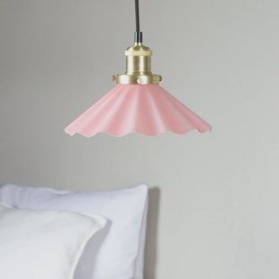 PR Home hanglamp August, Ø 25 cm, roze, stekker