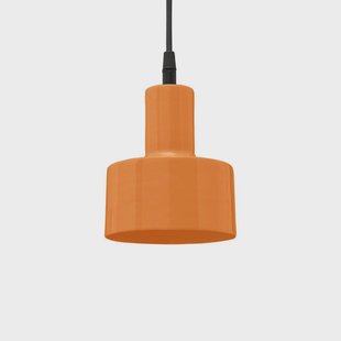 PR Home hanglamp Solo Small met stekker Ø13cm, oranje