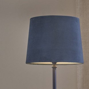 PR Home Tafellamp Tove, blauw, hoogte 56 cm, metaal/stof