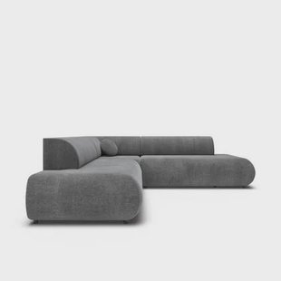 by fonQ Wisp Hoekbank Links/Rechts met Slaapfunctie - Chenille - Antraciet