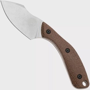 White River Knives Apex WRSS-APX-BNA Stonewashed Magnacut, Natural Burlap Micarta, jachtmes, Smith and Sons design