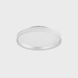 Fabas Luce LED plafondlamp Isy, wit, Ø 35 cm, metaal, CCT, dimbaar