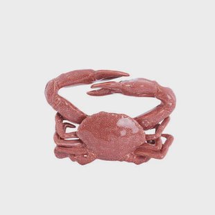 Light & Living - Ornament CRAB - Ø29x6.5cm - Rood