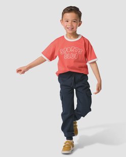 HEMA Kinder cargo sweatbroek donkerblauw (donkerblauw)