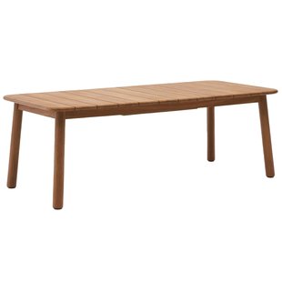 Kave Home Turqueta Uitschuifbare Tuintafel 220/294x100