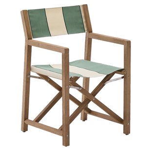 Kave Home Vilara Klapstoel Groen/beige