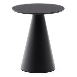 Kave Home Wilshire Bijzettafel&Oslash;35 Zwart