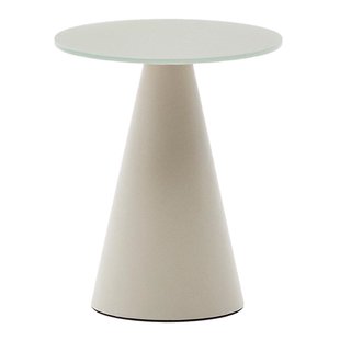 Kave Home Wilshire Bijzettafel&Oslash;35 Grijs