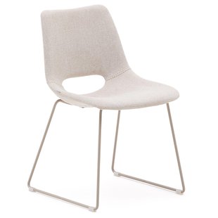 Kave Home Zahara Eetkamerstoel Beige Onderstel,beige