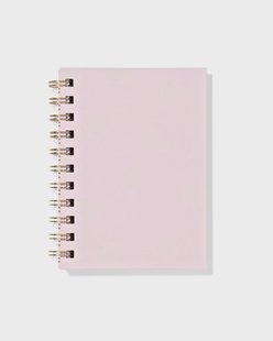 HEMA Notitieboek 11.5x15cm roze hartjes