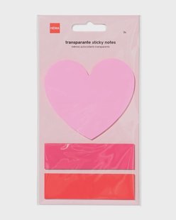 HEMA Sticky notes 5.5cm hartjes