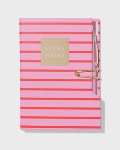 HEMA Sticky notes mapje 15.5x11.5cm