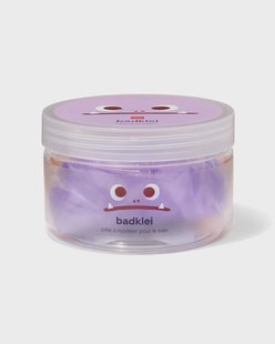 HEMA Badklei lila+oranje 2x80g