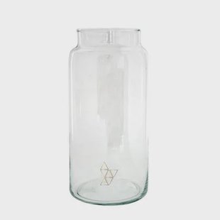 TAK Design - Drinken Waterglas L Handgemaakt 10|18 Gold Triangle