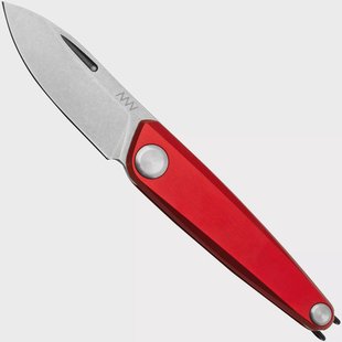 ANV Z050, Z050-008, Stonewashed Sleipner, Dural Red Aluminium, zakmes