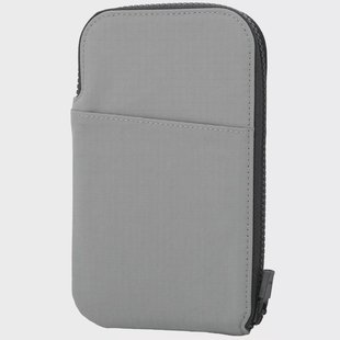 Alpaka Gear Zip Travel Wallet AD010590218 Grey, Axoflux 210D, reisportemonnee
