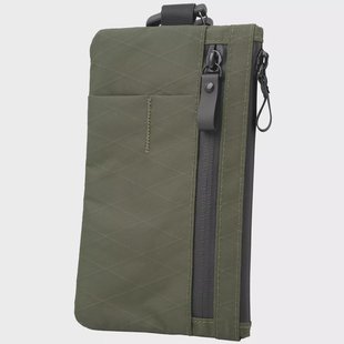 Alpaka Gear Zip Clutch AE001040503 Dark Green, X-Pac VX21, tech-organizer en portemonnee