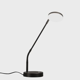 FISCHER & HONSEL LED tafellamp Sorento, zandzwart, hoogte 48 cm, CCT dimbaar