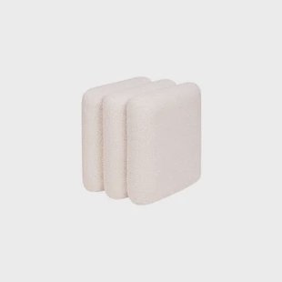 noo.ma RADD Poef - Cloud Beige Bouclé