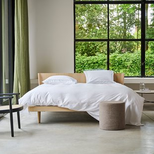 Auping Classic Blue Dekbedovertrek - 140 x 220 cm - 100% katoensatijn