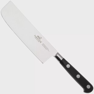 Lion Sabatier Idéal 814980 Stainless Steel Rivets, nakiri, 17 cm