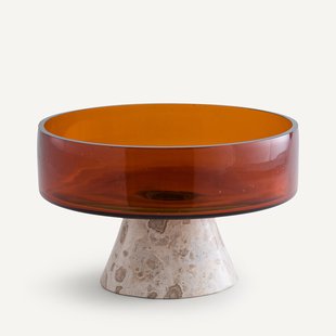 Schaal in glas en marmer, Trapani