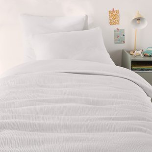 Kinderdekbedovertrek in gaas/gewassen katoen, Kumco