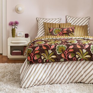 Gewatteerd dekbed in fluweel, Sidonie