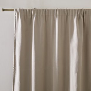 Thermisch gordijn in fleece met plooienband, Panason