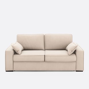 Slaapbank fluweel Comfort Bultex®, Cecilia