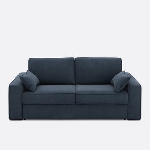 Slaapbank fijn ribfluweel Premium HR Cecilia