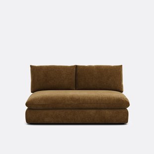 Modulaire 2-zitsbank.gemêleerd polyester, Malo