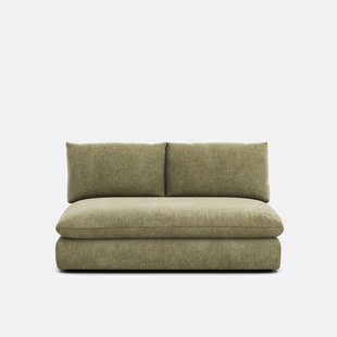 Modulaire 2-zitsbank.gemêleerd polyester, Malo