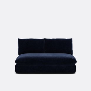 Modulaire 2-zitsbank.gemêleerd polyester, Malo