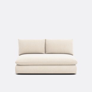 Modulaire 2-zitsbank.gemêleerd polyester, Malo