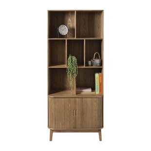 Vakkenkast Uppsala met 2 deurtjes - bruin - 157x80x40 cm