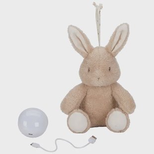 Little Dutch licht en geluid knuffel konijn