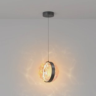 Maytoni LED hanglamp Misterio, zwart/multi, 1-lamp