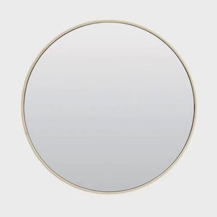 Light & Living Espejo spiegel rond Ø116 cm - glas helder|crème