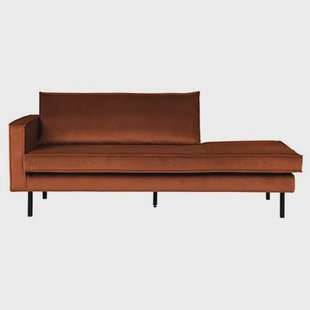 WOOOD Rodeo Daybed Links - Velvet - Roest