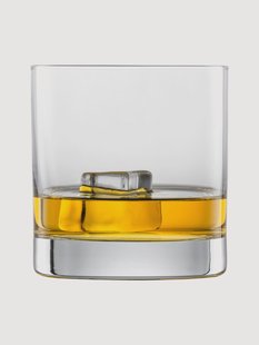 Set van 4 kristallen whiskyglazen Tavoro