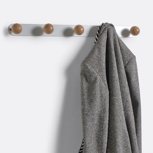 Muurkapstok Agama 5 kleerhangers